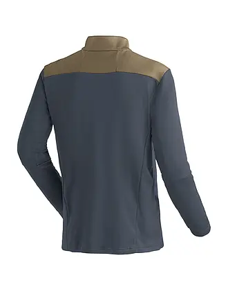 MAIER SPORTS | Sous-pull zippé pour homme Felian | hellbraun